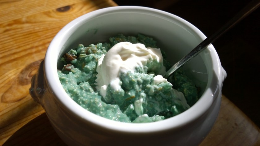 Pear ginger spira and yog