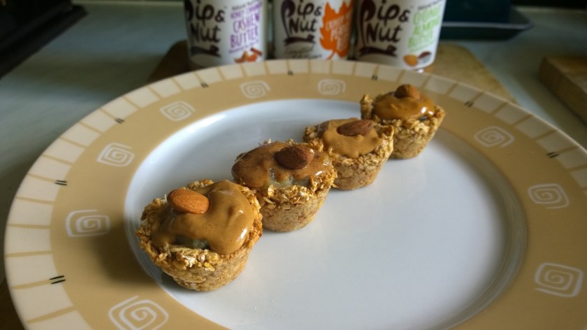 mini cups nut buttered