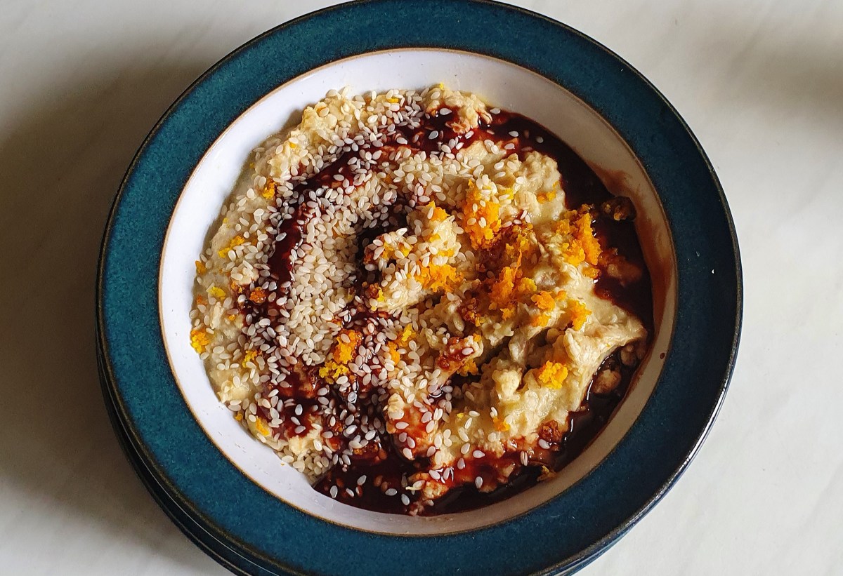 Orange Rhubarb overnight&nbsp;oats